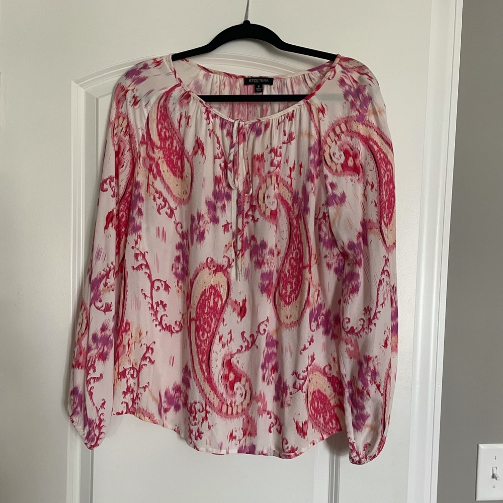 Etcetera spring blouse